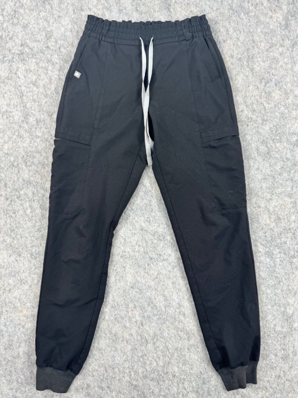 Figs Womens Zamora Jogger Scrub Pants Black Sz XXS